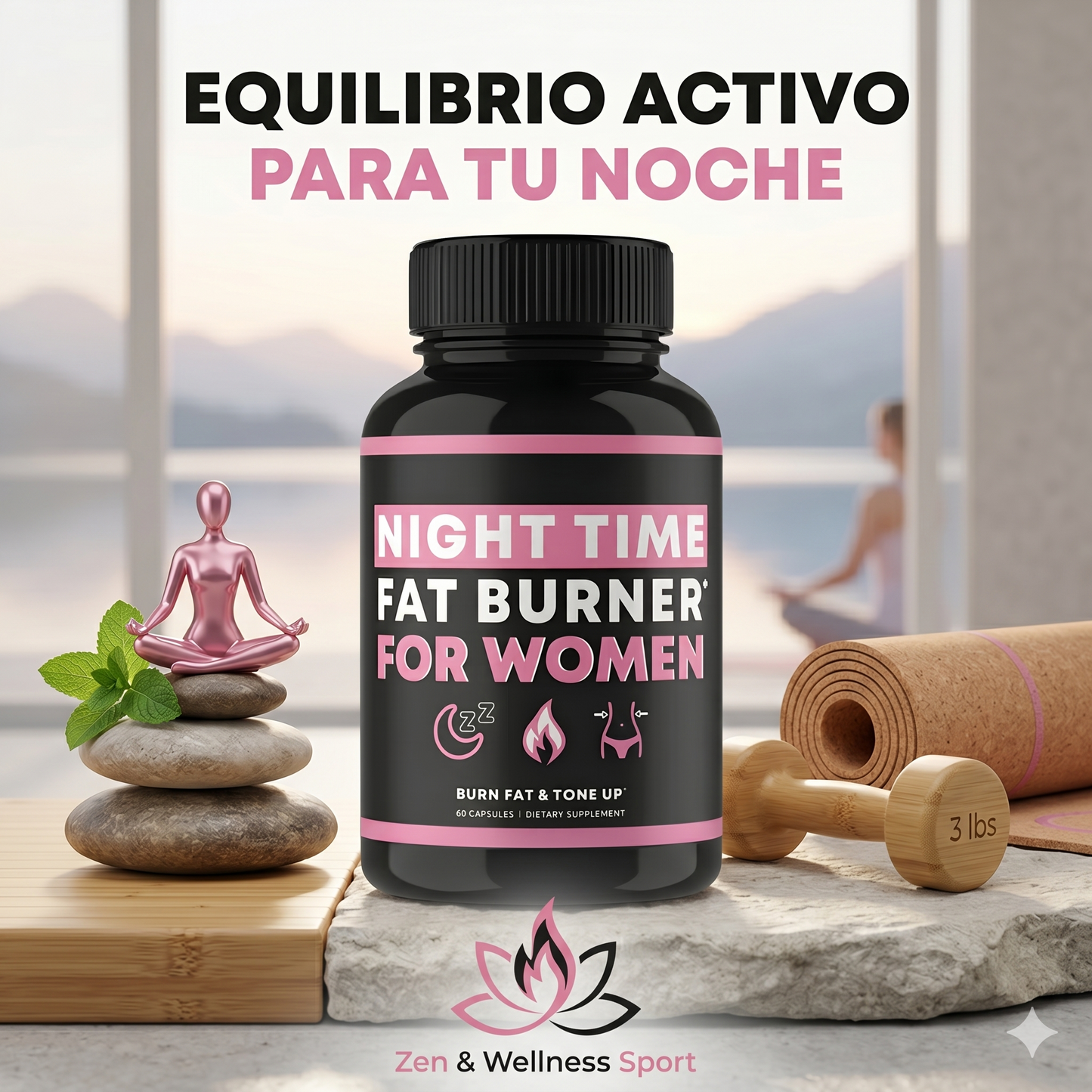 L-Carnitina Adelgazante para Mujeres Control De Peso Nocturno