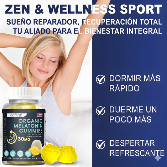 Suplemento Melatonina Premium 60 Gomas